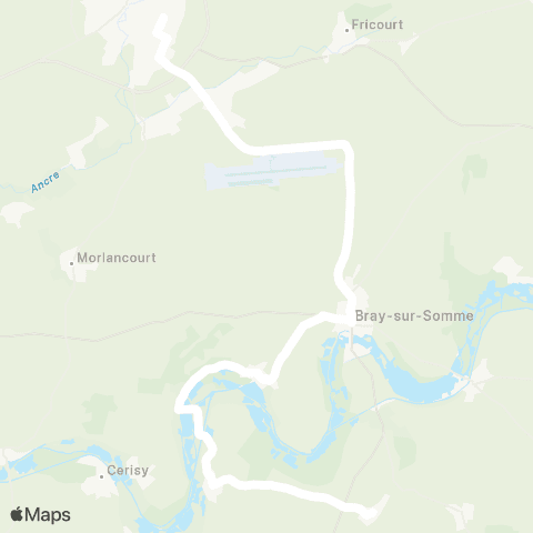 Hauts-de-France Car 80 - Lignes scolaires  map