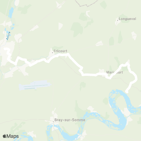 Hauts-de-France Car 80 - Lignes scolaires  map