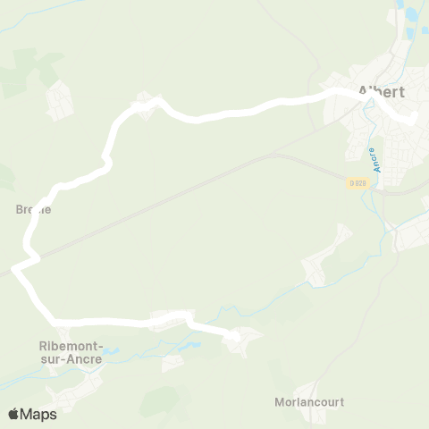 Hauts-de-France Car 80 - Lignes scolaires  map
