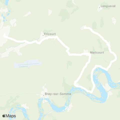 Hauts-de-France Car 80 - Lignes scolaires  map