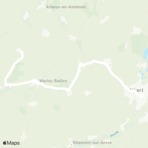 Hauts-de-France Car 80 - Lignes scolaires  map