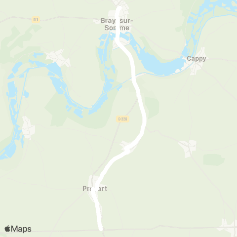 Hauts-de-France Car 80 - Lignes scolaires  map