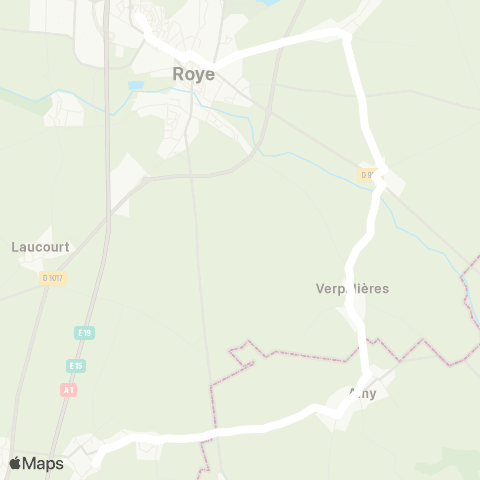 Hauts-de-France Car 80 - Lignes scolaires  map