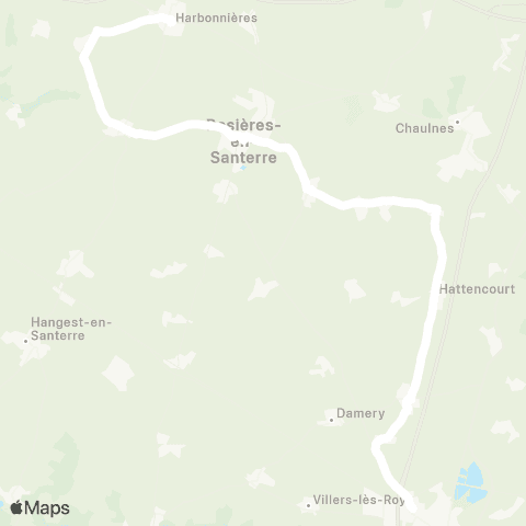 Hauts-de-France Car 80 - Lignes scolaires  map
