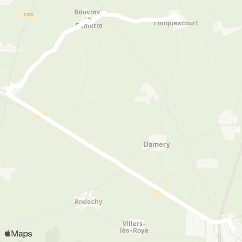 Hauts-de-France Car 80 - Lignes scolaires  map