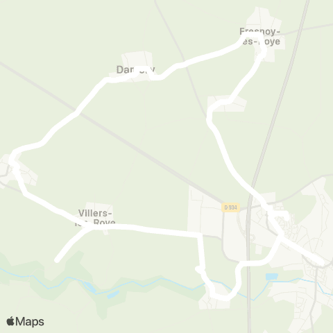 Hauts-de-France Car 80 - Lignes scolaires  map