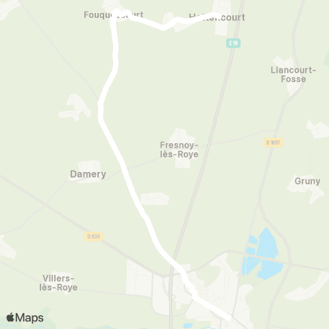Hauts-de-France Car 80 - Lignes scolaires  map
