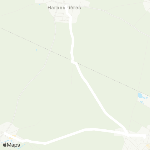 Hauts-de-France Car 80 - Lignes scolaires  map