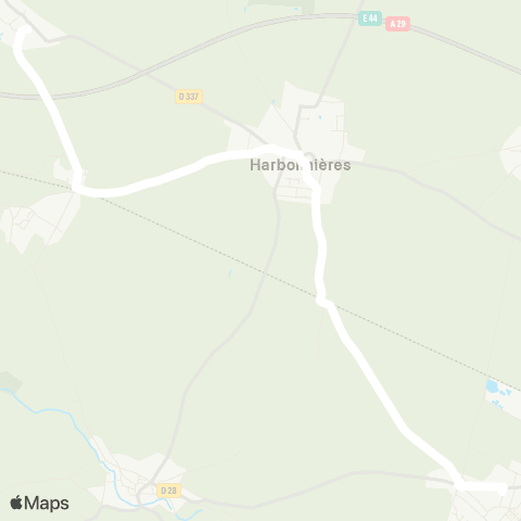 Hauts-de-France Car 80 - Lignes scolaires  map
