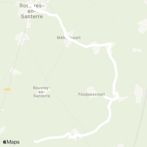 Hauts-de-France Car 80 - Lignes scolaires  map