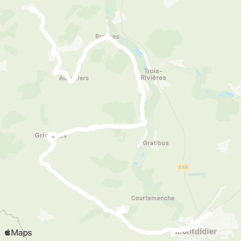 Hauts-de-France Car 80 - Lignes scolaires  map