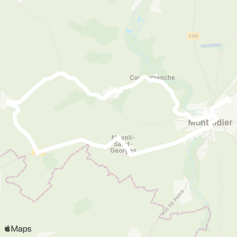 Hauts-de-France Car 80 - Lignes scolaires  map
