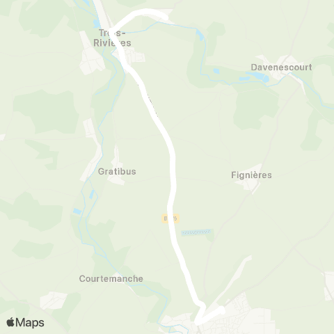 Hauts-de-France Car 80 - Lignes scolaires  map