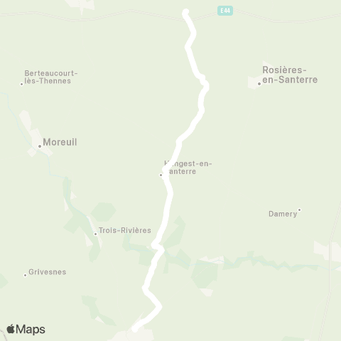 Hauts-de-France Car 80 - Lignes scolaires  map