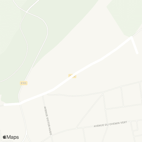 Hauts-de-France Car 80 - Lignes scolaires  map