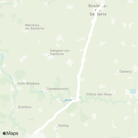Hauts-de-France Car 80 - Lignes scolaires  map