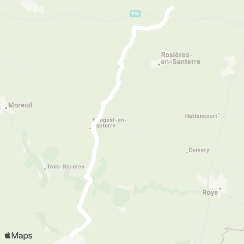 Hauts-de-France Car 80 - Lignes scolaires  map
