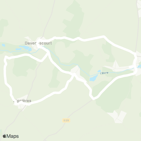 Hauts-de-France Car 80 - Lignes scolaires  map