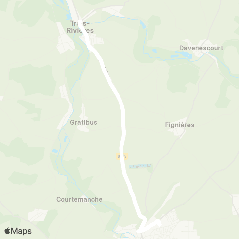 Hauts-de-France Car 80 - Lignes scolaires  map