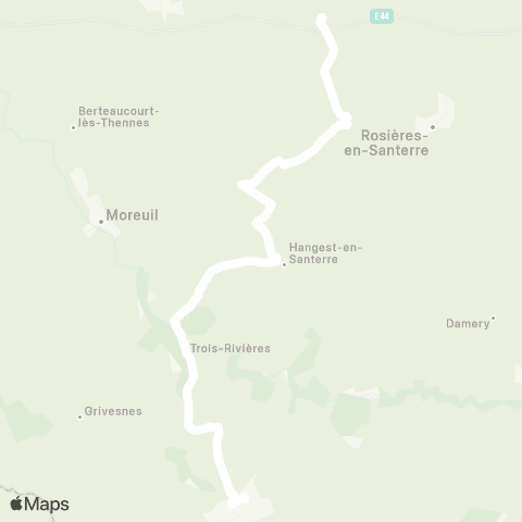 Hauts-de-France Car 80 - Lignes scolaires  map