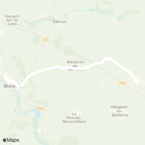 Hauts-de-France Car 80 - Lignes scolaires  map