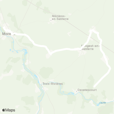Hauts-de-France Car 80 - Lignes scolaires  map