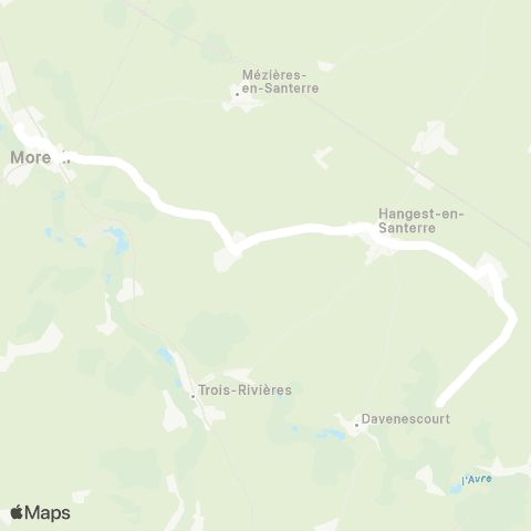 Hauts-de-France Car 80 - Lignes scolaires  map