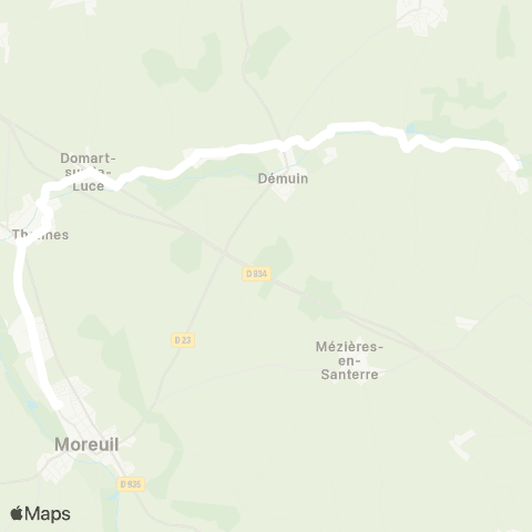 Hauts-de-France Car 80 - Lignes scolaires  map