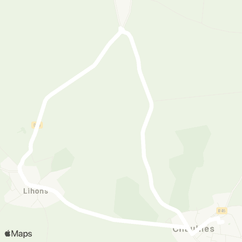 Hauts-de-France Car 80 - Lignes scolaires  map