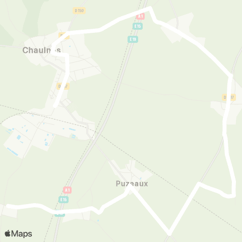 Hauts-de-France Car 80 - Lignes scolaires  map