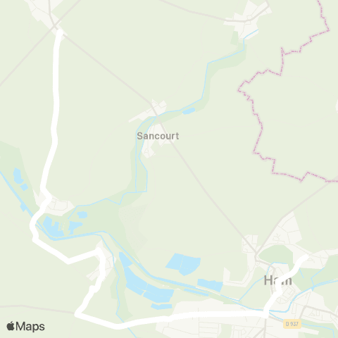 Hauts-de-France Car 80 - Lignes scolaires  map
