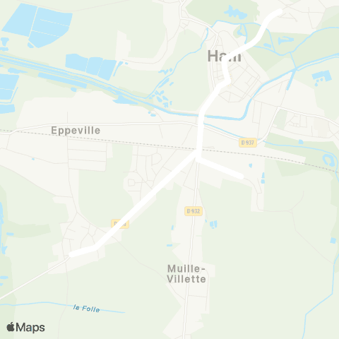 Hauts-de-France Car 80 - Lignes scolaires  map