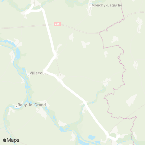Hauts-de-France Car 80 - Lignes scolaires  map