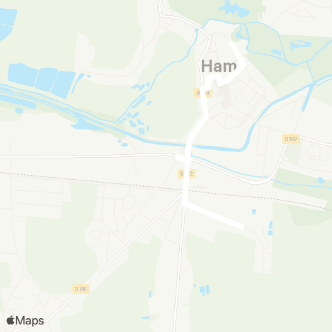 Hauts-de-France Car 80 - Lignes scolaires  map
