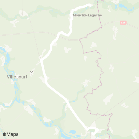 Hauts-de-France Car 80 - Lignes scolaires  map