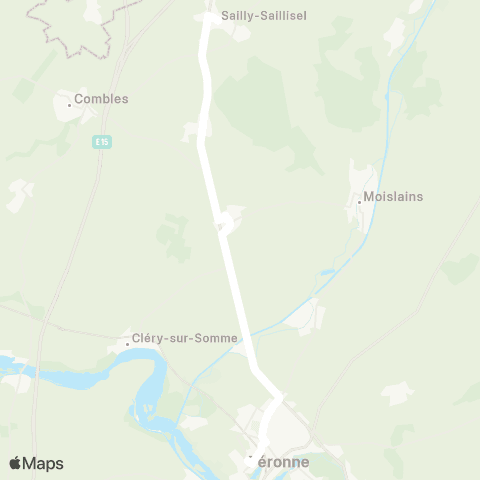 Hauts-de-France Car 80 - Lignes scolaires  map