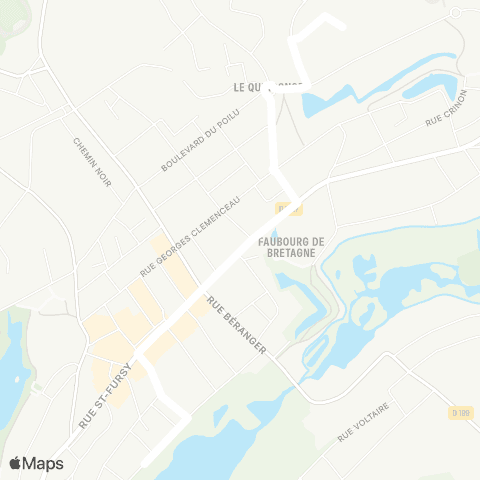 Hauts-de-France Car 80 - Lignes scolaires  map