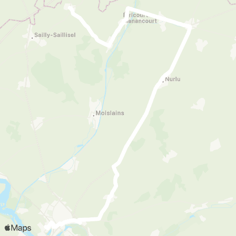 Hauts-de-France Car 80 - Lignes scolaires  map