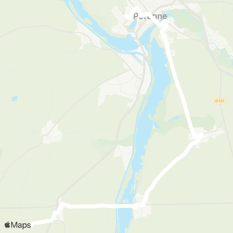 Hauts-de-France Car 80 - Lignes scolaires  map