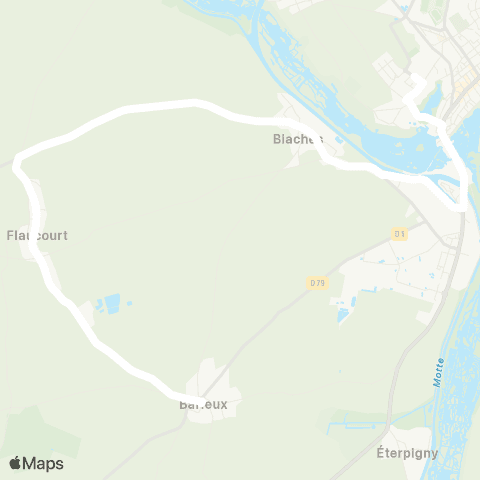 Hauts-de-France Car 80 - Lignes scolaires  map