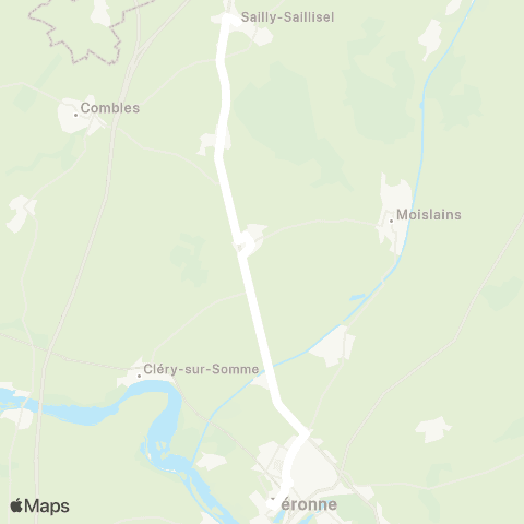 Hauts-de-France Car 80 - Lignes scolaires  map