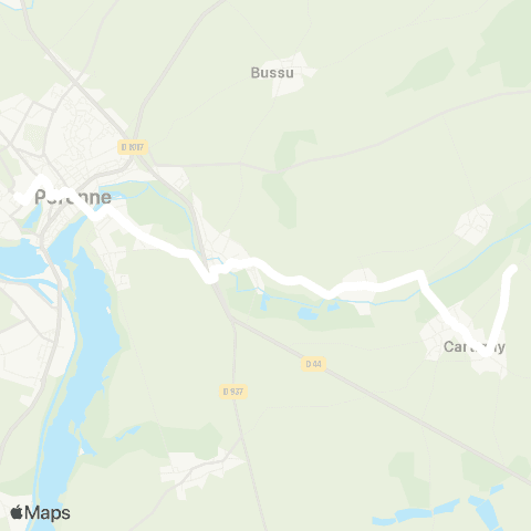 Hauts-de-France Car 80 - Lignes scolaires  map