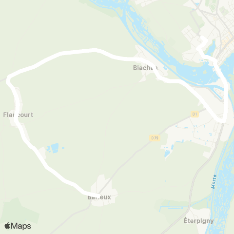 Hauts-de-France Car 80 - Lignes scolaires  map