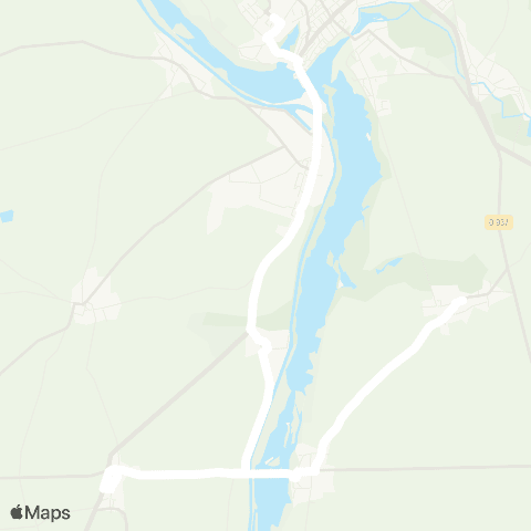 Hauts-de-France Car 80 - Lignes scolaires  map