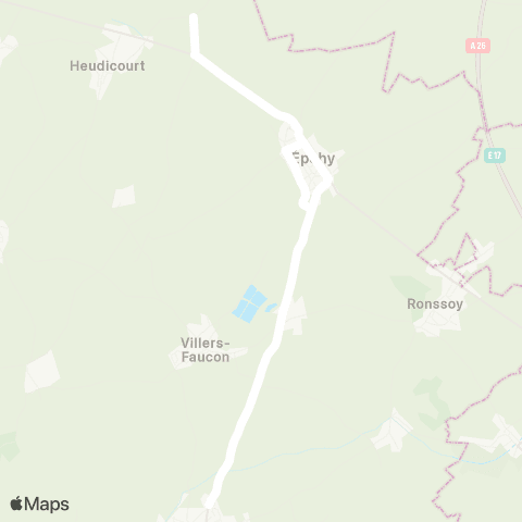 Hauts-de-France Car 80 - Lignes scolaires  map