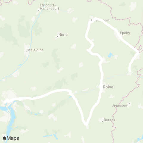 Hauts-de-France Car 80 - Lignes scolaires  map