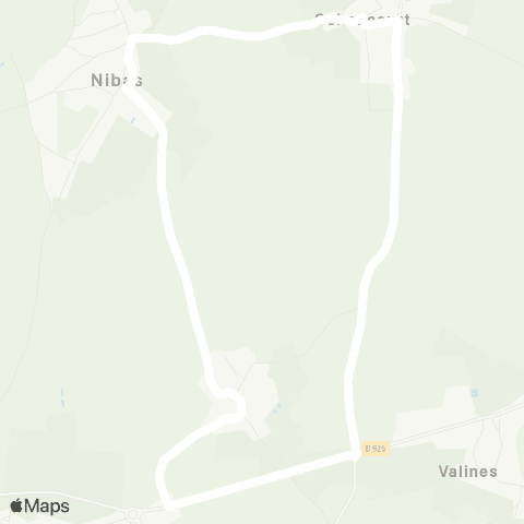 Hauts-de-France Car 80 - Lignes scolaires  map