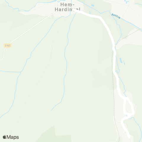 Hauts-de-France Car 80 - Lignes scolaires  map