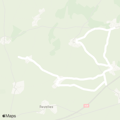 Hauts-de-France Car 80 - Lignes scolaires  map