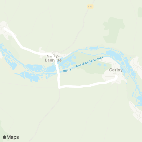 Hauts-de-France Car 80 - Lignes scolaires  map